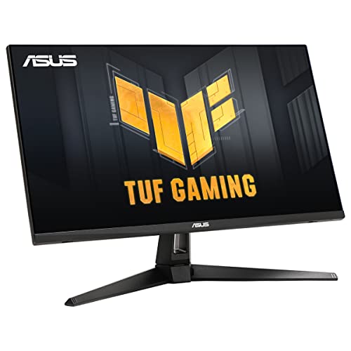 ASUS TUF Gaming VG27AQA1A - Monitor de 27" WQHD (2560x1440), Overclock 170Hz (por encima de 144Hz), Extreme Low Motion Blur, Freesync Premium, 1ms (MPRT), Shadow Boost, HDR, DisplayWidget Lite
