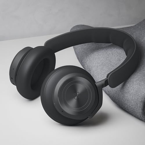 Bang & Olufsen Beoplay HX Auriculares Premium Inalámbricos Bluetooth de Diadema con Cancelación de Ruido, 6 Micrófonos, Hasta 40 horas de Autonomía, Cascos y Estuche Black Anthracite