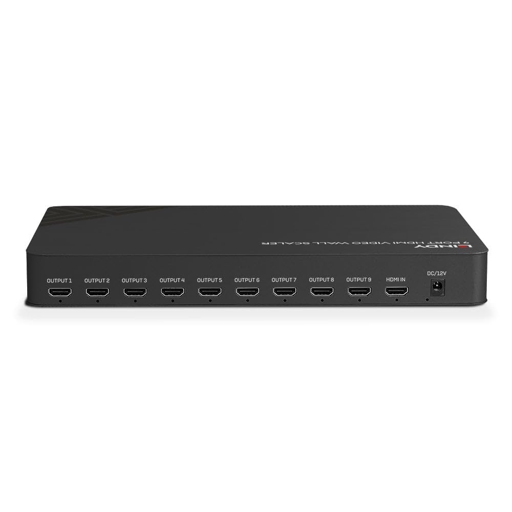 LINDY 38261 Escalador de video HDMI de 9 puertos