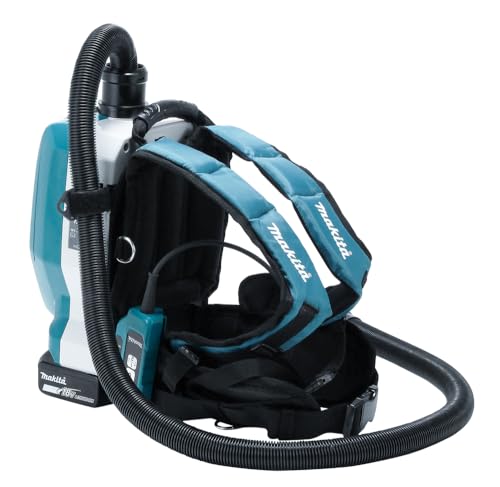 Makita DVC265ZXU Aspirador 18Vx2 + Tubo 1,5m AWS Bluetooth 2L, 36V,