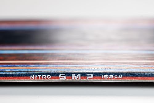 Nitro Tabla de Snowboard para Hombre SMP BRD '24, Allmountainboard, Directional, CAM-out Camber, All-Terrain, Mid-Wide