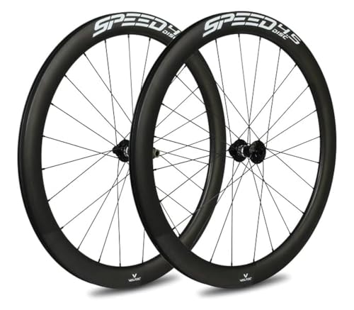 veltec Juego de Ruedas Speed 4.5 21 mm SR Disc Shimano, Adultos Unisex, Negro/Blanco, 622-21