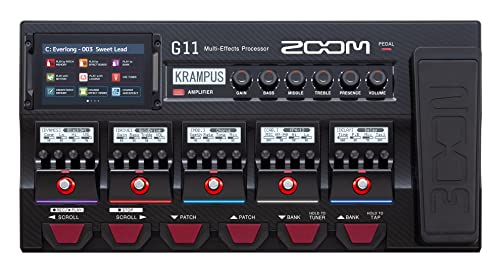 Zoom - G11 - Pedalera multiefectos, amp-simulator, interface de audio
