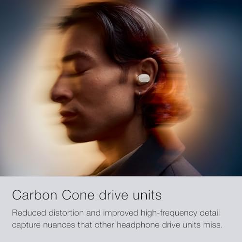 Bowers & Wilkins Pi8 Auriculares inalámbricos True Wireless con Bluetooth, AptX, cancelación de Ruido Activa (ANC) y micrófonos Integrados - Jade Green