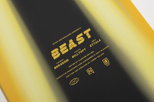 Nitro Tabla de Snowboard para Hombre Beast '25 Highend Premium Twin Camber Freestyle Boards