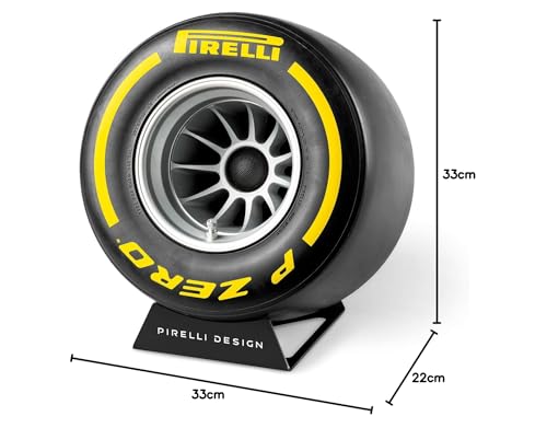 Ixoost Pirelli PZero - Altavoz Bluetooth, Amarillo