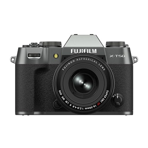 FUJIFILM X-T50 Charcoal / 16-50mm Kit
