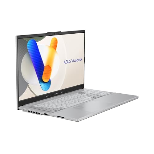 ASUS Vivobook Pro 15 OLED N6506MV-MA055W - Ordenador Portátil 15.6" 3K 120Hz (Intel Core Ultra 9 185H, 16GB RAM, 1TB SSD, NVIDIA RTX 4060 8GB, Windows 11 Home) Plata Fría - Teclado QWERTY español