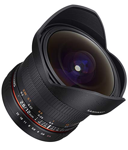 Samyang 12 mm F2.8 Ultra Wide Ojo de pez Lente