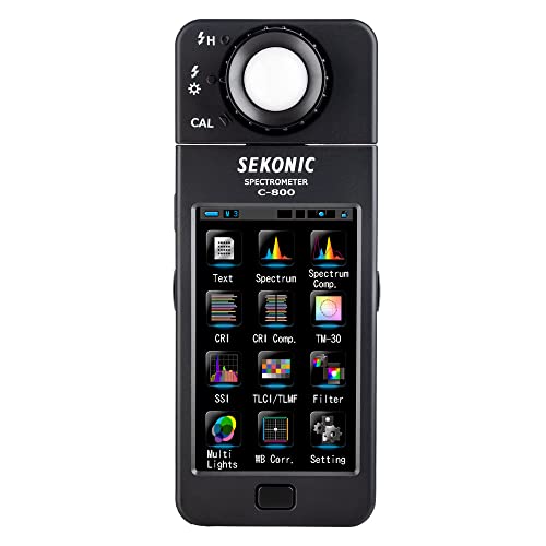 Sekonic C-800 SpectroMaster - Medidor de Color e iluminancia