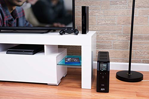APC – Back UPS PRO by Schneider Electric - BR1200SI - UPS 1200VA (8 salidas IEC, Interfaz LCD, salida de onda senoidal pura)
