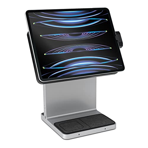 Kensington StudioDock Soporte Ajustable iPad Pro 12.9" (2018/2020/2021/2022), Conexión Magnética, Cargador Rápido para iPad, iPhone y AirPod (K39160WW)
