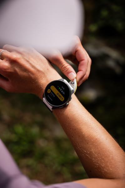 SUUNTO Race S Reloj Correr con Pantalla Táctil AMOLED, Reloj Deportivo GPS de Doble Frecuencia, Seguimiento de HRV y Sueño, Plan de Entrenamiento Basado en IA, Mapas Offline Gratuitos