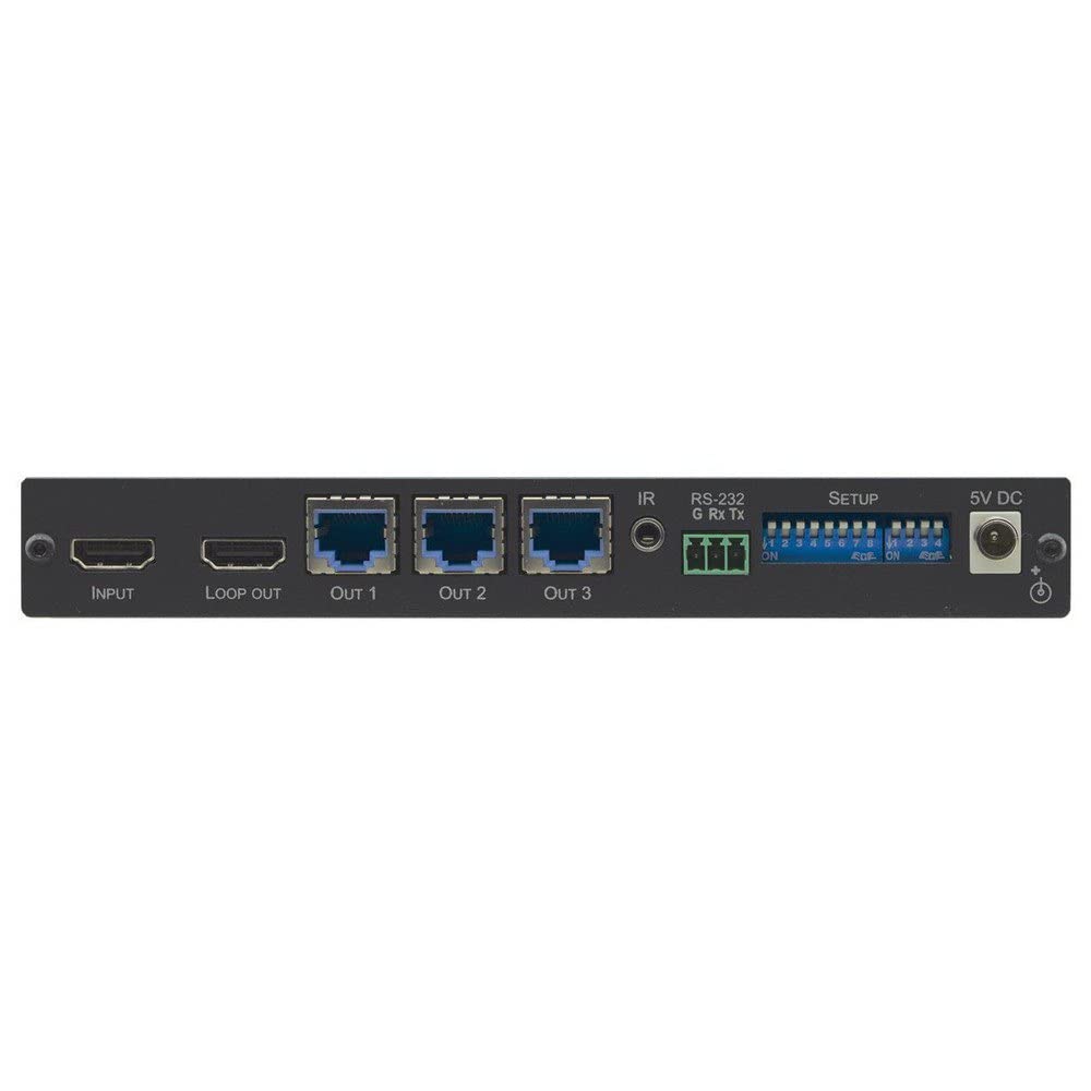Kramer 10-8048901090 - Distribuidor de Extensión HDMI 1: 3, HDBaseT, 4K/60 UHD