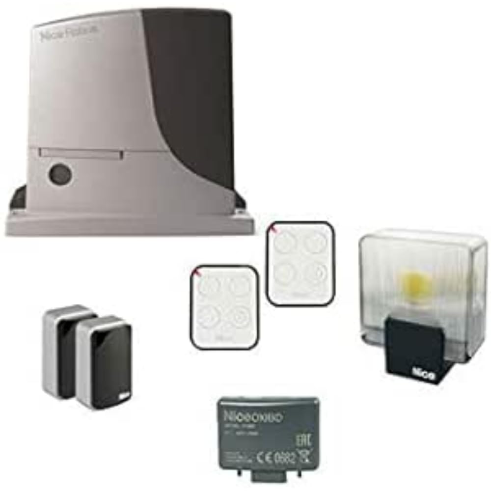 Kit bidireccional para la automatización de puertas correderas hasta 600 kg 24 Vdc Código: RB600BDKCE