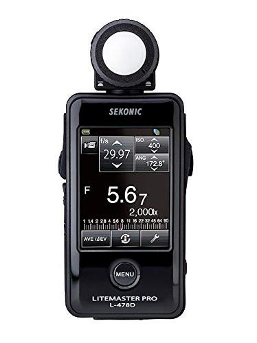 Sekonic LiteMaster Pro - Exposímetro con Pantalla táctil (sin transmisor de Radio)