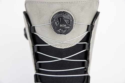 Nitro Chase Dual Boa, All Mountain Freeride Freestyle Premium Boot Snowboot Barco de Snowboard, Hombres, Gris, MP 33.0 // EU 49 1/3 // US 15