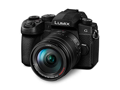 Panasonic Lumix G90H - Cámara EVIL de 20.3 MP (pantalla de 3.2”, visor OLED, estabilizador Dual 5 ejes, 4K, VLogL, Wi-Fi, Live Composite) - kit con objetivo Lumix Vario 14-140mm/F3.5-F5.6