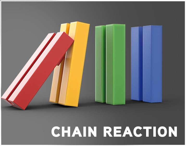fischertechnik Crazy Reactions 569018 – kit de construcción para niños, con reacciones en cadena, a partir de 8 años