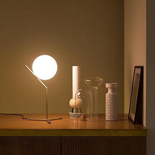 FLOS Lámpara De Mesa Ic T1 High Blanco/Metal