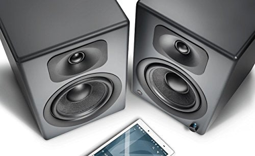 Wavemaster Two Pro - Altavoces de estantería (110 W) con Bluetooth, Color Gris Antracita
