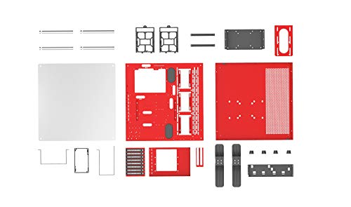Thermaltake Core P3 TG - Caja de PC (Mid Tower, Wallmount, LCS Ready) Color Rojo