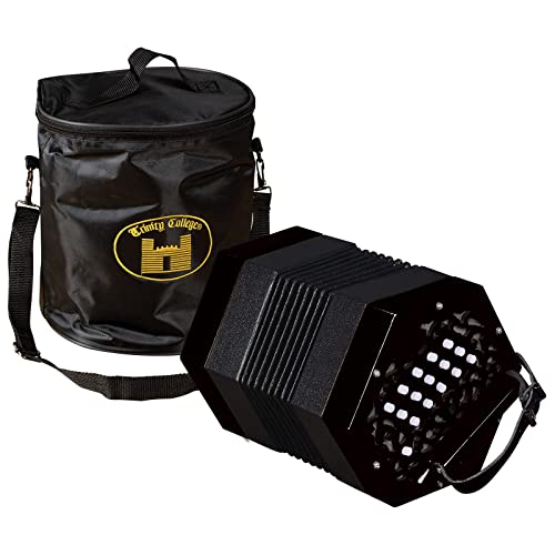 Trinity College Concertina (AP-1130A), color negro