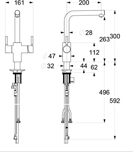 InSinkErator 44837 3 N1 C 3 N1 – Grifo cromado