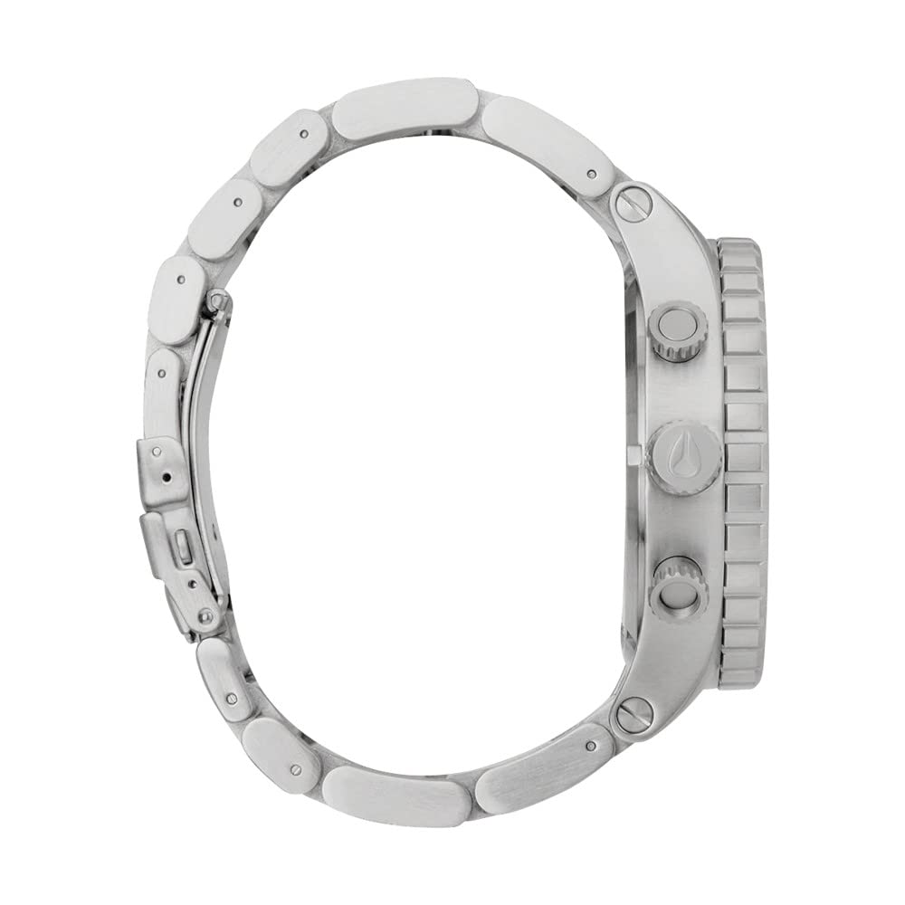 Nixon Reloj Analógico para Hombre de Cuarzo con Correa en Acero Inoxidable A083-2871-00