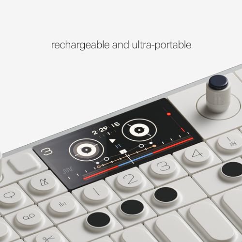 Teenage Engineering OP-1 Sintetizador de campo portátil, sampler y caja de instrumentos con altavoz incorporado, micrófono, efectos y vocoder