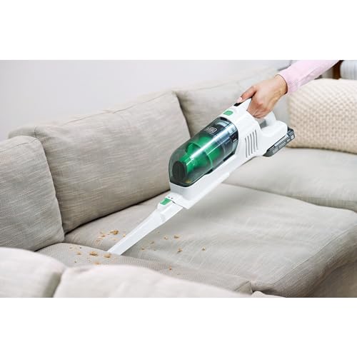BLACK+DECKER Aspiradora Escoba Reviva 4 en 1, Sin Cable, 18V,Batería Extraíble de 2Ah, REVSV18D1-QW