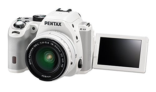 Pentax K-S2+18-50WR - Cámara fotográfica Digital, Color Blanco