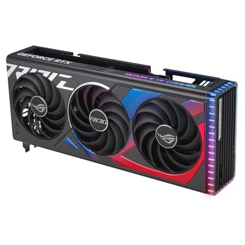 ASUS ROG Strix GeForce RTX 4070 Super - Tarjeta gráfica Gaming (PCIe 4.0, 12 GB GDDR6X, DLSS 3, HDMI 2.1a, DisplayPort 1.4a, Placa Posterior masiva ventilada, Sensor de Potencia, Aura Sync)