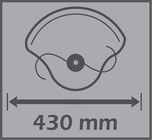 IKRA 73046710 Herramienta multifunción a Gasolina IBKH 33, 4en1: cortabordes, desbrozadora, Cortasetos telescópico y podadora de Altura, 900 W, Gris, Rojo y Negro