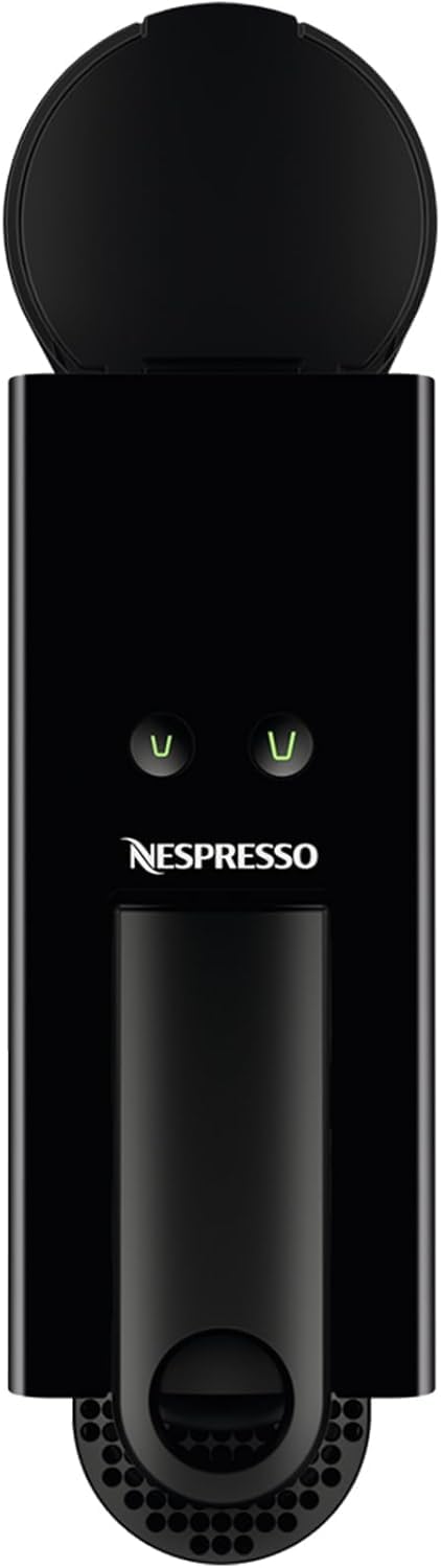 Nespresso Intenso Krups Essenza Mini XN1108 - Cafetera de cápsulas 19 bares, 2 programas de café, tamaño ultracompacto y función de autoapagado, Negro