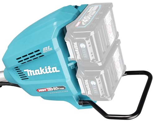 Makita UR012GZ06 - Desbrozadora con batería (2 x 40 V, máx. (sin baterías, sin Cargador)