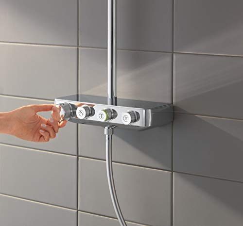 Grohe Euphoria Smartcontrol 310 - Conjunto de ducha con termostato incorporado, cromado (26507000)