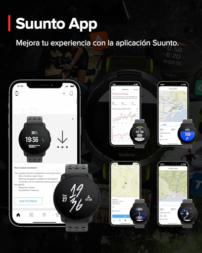 Suunto 9 Peak Pro Reloj deportivo GPS con batería de muy larga duración y medición de frecuencia cardiaca en la muñeca