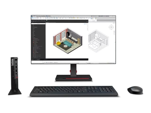 Lenovo ThinkStation P3 Tiny 30H00053GE - Intel i5-14600, 16GB RAM, 512GB SSD, NVidia T400, Windows 11 Pro