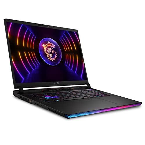 MSI Raider GE78HX 13VI-201ES - Ordenador portátil Gaming 17" QHD+(2560x1600), 240Hz (i7-13700HX, 32GB RAM, 1TB SSD, RTX 4090 16GB, Windows 11 Home Advanced) Black - Teclado QWERTY español