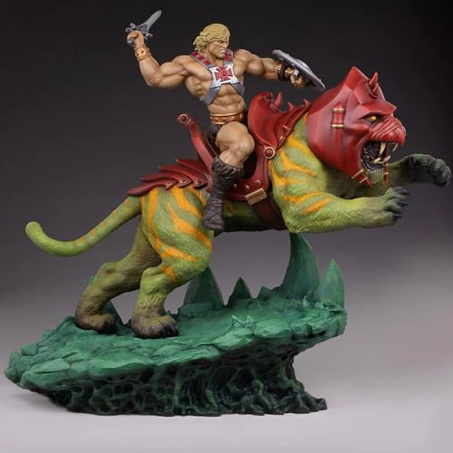 Tweeterhead Masters of The Universe - Figura Decorativa (59 cm), diseño con Texto He-Man and Battle