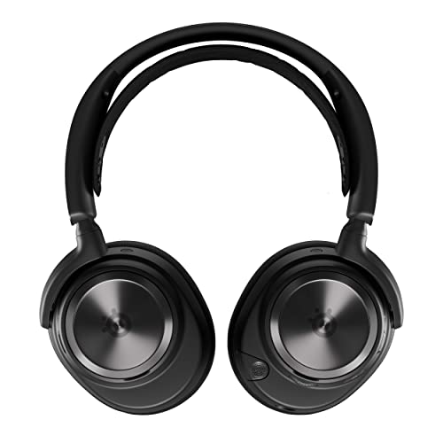 SteelSeries Arctis Nova Pro Wireless X - auriculares gaming multisistema Xbox - Controladores magnéticos de neodimio - Cancelación de ruido - Infinity Power System - Xbox, PC, PS5, PS4, Switch, móvil