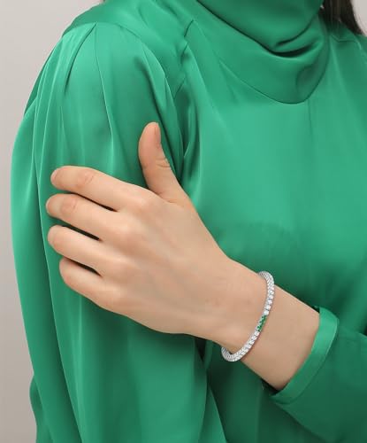 Lacoste Pulsera de Cadena para Mujer Colección DUCHESS con Cristales - 2040278