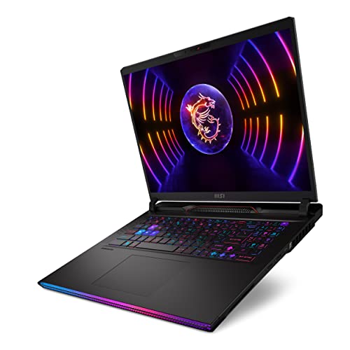 MSI Raider GE78HX 13VI-201ES - Ordenador portátil Gaming 17" QHD+(2560x1600), 240Hz (i7-13700HX, 32GB RAM, 1TB SSD, RTX 4090 16GB, Windows 11 Home Advanced) Black - Teclado QWERTY español