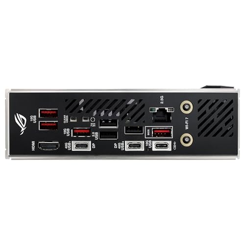 ASUS ROG Strix X870-I Gaming WiFi - Placa Base AMD Mini-ITX, 10+2+1 etapas de Potencia, DDR5, 2X M.2, PCIe 5.0 Compatible con GPU de última generación, WiFi 7, USB4, ROG Strix HIVE II