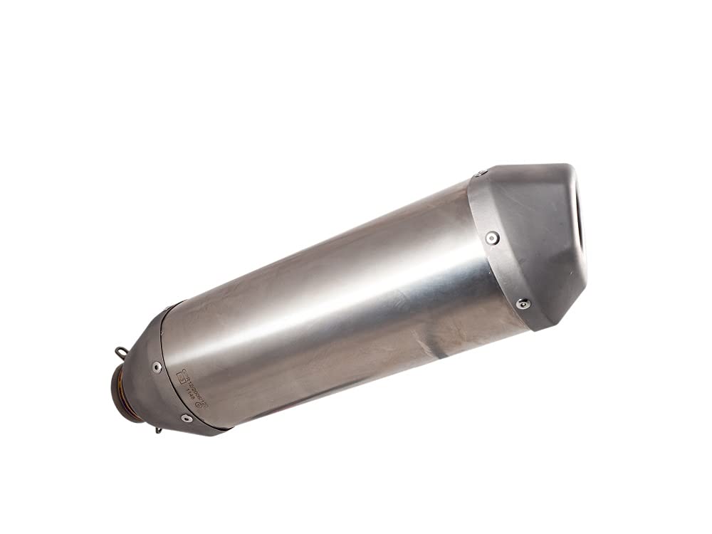 Tubo de escape GPR compatible para Bmw R 1200 Gs 2010/12 Pot escape línea completa con colector, artículo homologado, serie GPR Pentasport INOX AISI 304