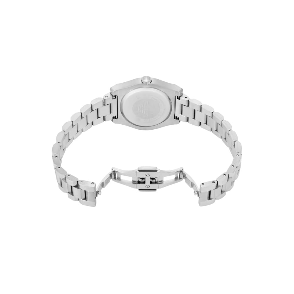 EMPORIO ARMANI Reloj Analógico para Mujeres de Cuarzo con Correa en Acero Inoxidable AR11656