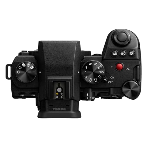 Panasonic LUMIX DC-G9M2E Cámara Micro Cuatro Tercios sin Espejo, 25,2 MP, 4K 120p/100p y 5,7K 30p/25p, AF Híbrido De Fase, bis de 5 Ejes, OLED LVF, Wi-Fi, Bluetooth, HDMI, Sin Lente, Negro