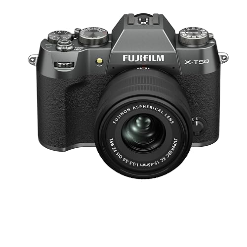FUJIFILM X-T50 Charcoal / 15-45mm Kit