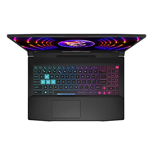 MSI Katana 15 B13VFK-1855XES Ordenador Portátil Gaming 15.6" FHD 144Hz (Intel Core i7-13700H, 16GB RAM, 512GB SSD, RTX 4060-8GB, Sin Sistema Operativo) Negro, Teclado QWERTY Español